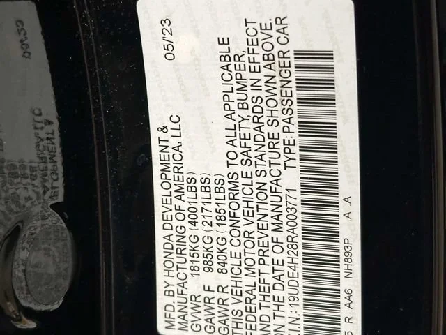 Certified Used 2024 Majestic Black Pearl Acura Base image 17