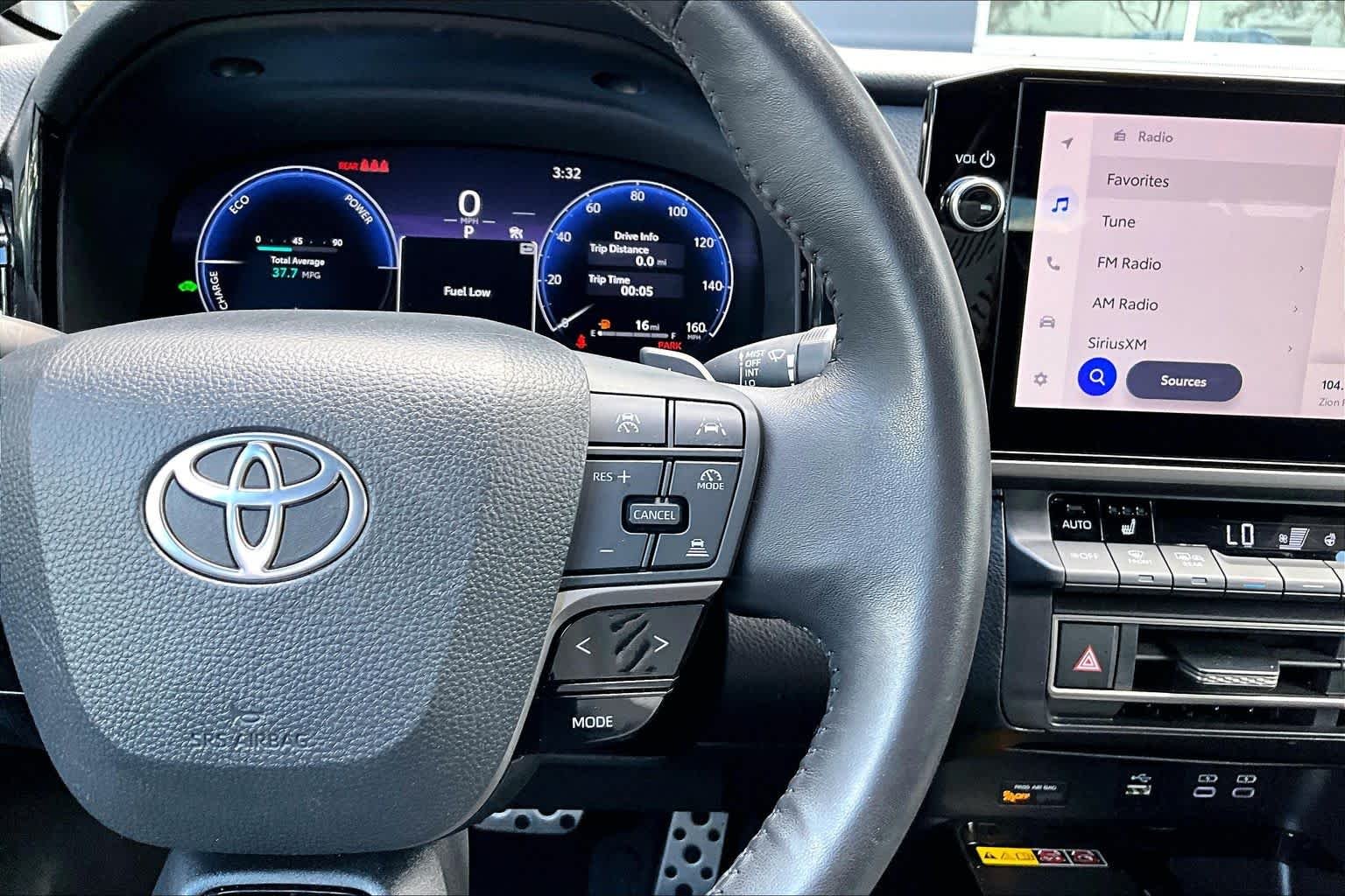 Used 2025 Midnight Black Metallic Toyota XSE image 25