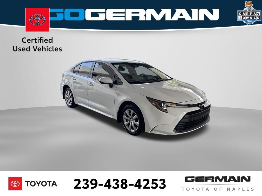 Used 2026 White Toyota LE image 10