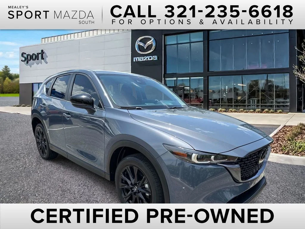 Certified Pre-Owned 2024 Mazda CX-5 2.5 S Carbon Edition 4D Sport