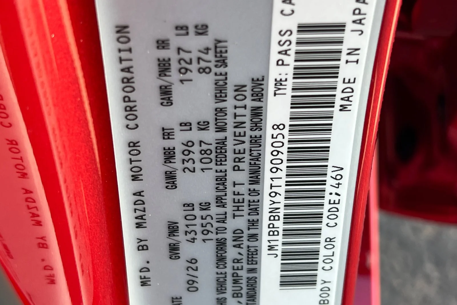New 2026 Soul Red Crystal Metallic Mazda 2.5 Turbo Premium Plus AWD image 22
