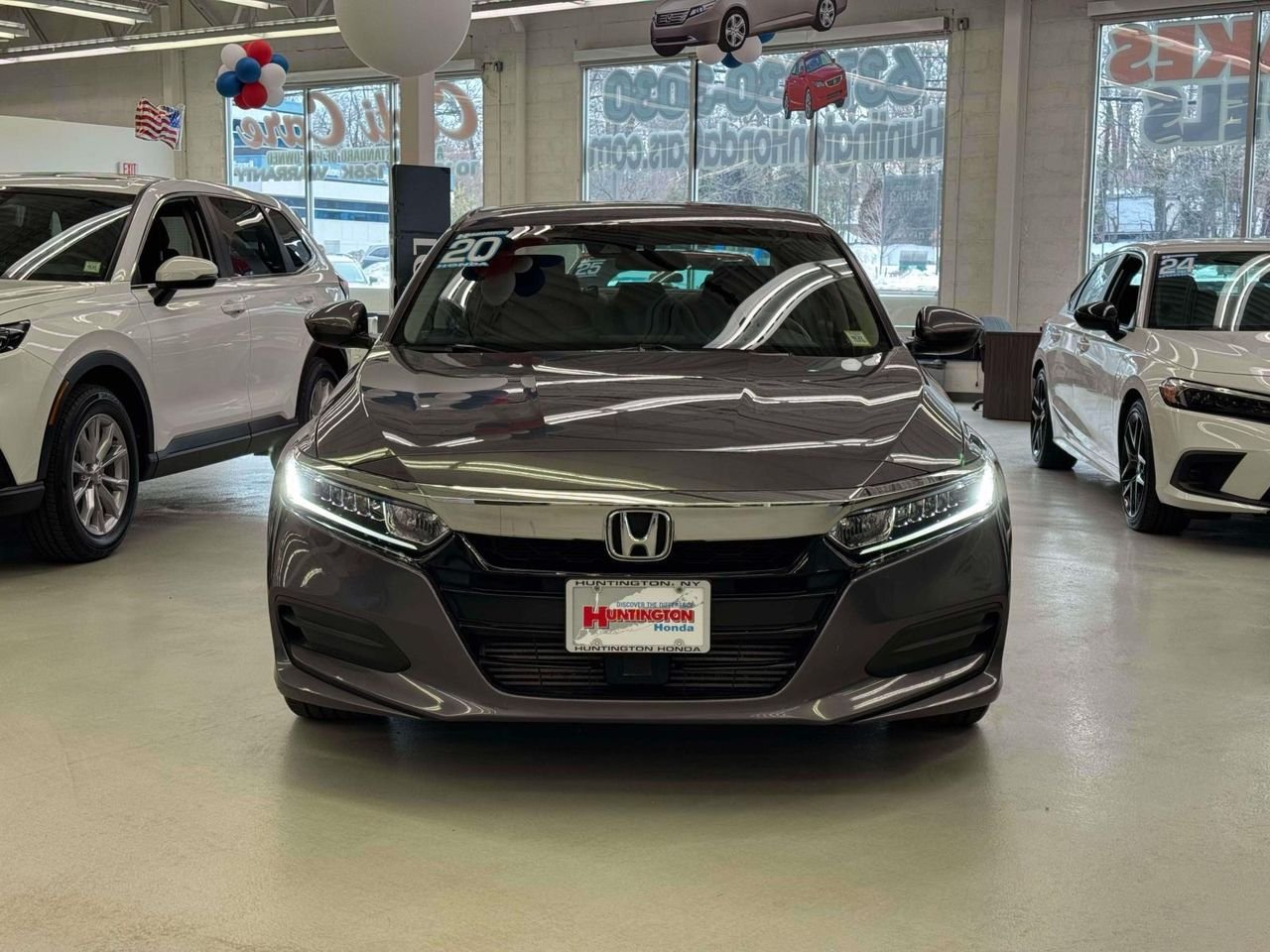 Certified 2020 Honda Accord LX with VIN 1HGCV1F10LA108493 for sale in Huntington, NY