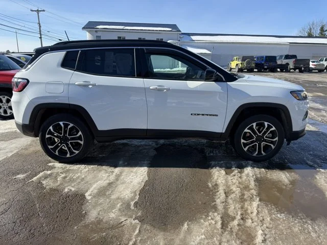Used 2024 Bright White Clearcoat Jeep Limited image 6