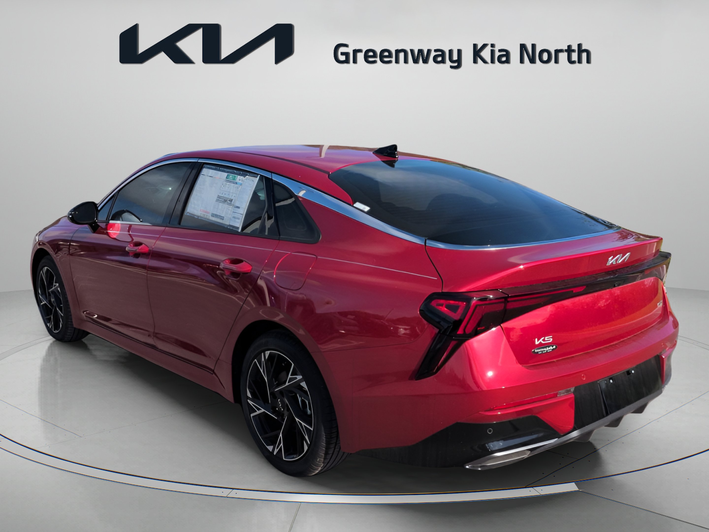 New 2026 Runway Red Kia GT-Line AWD image 5