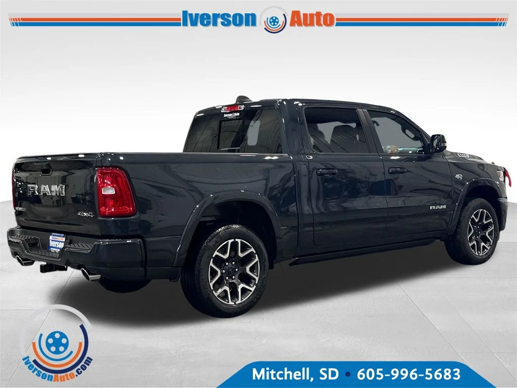 New 2026 Forged Blue Metallic Exterior Paint RAM Laramie image 7