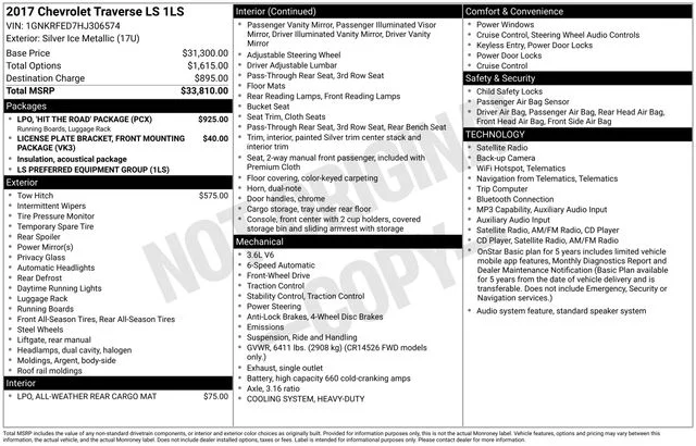 Used 2017 Silver Chevrolet LS image 18