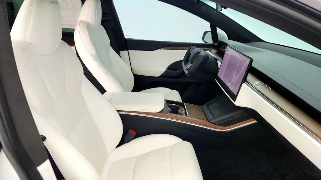 Used 2022 Pearl White Multi-Coat Tesla AWD image 28