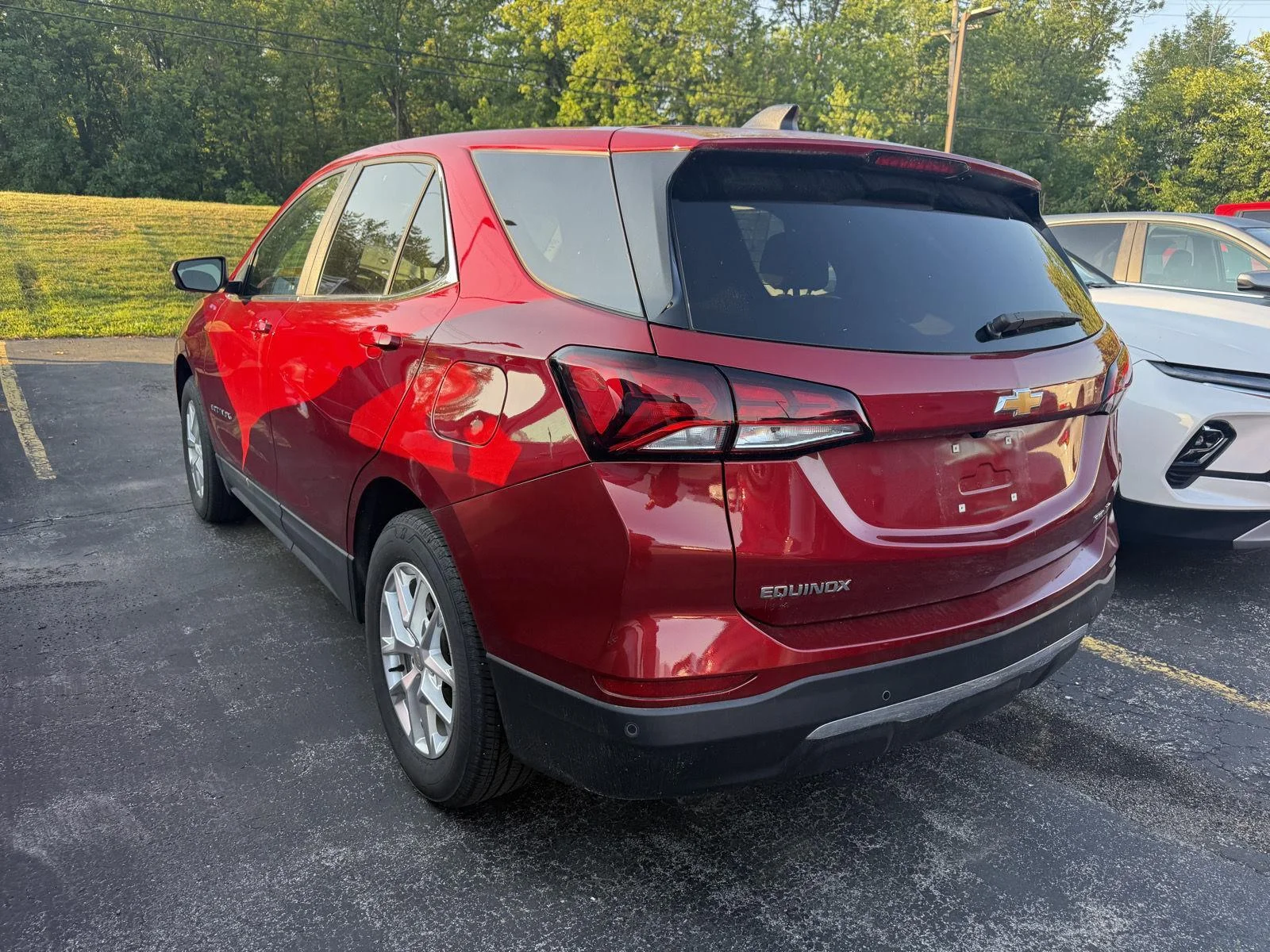 Used 2024 Radiant Red Tintcoat Chevrolet LT image 3