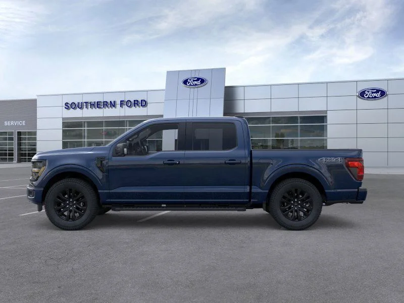 New 2026 Antimatter Blue Metallic Ford XLT image 3