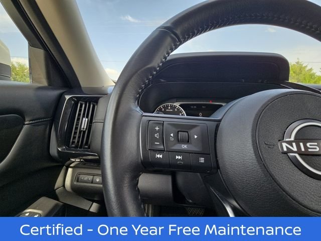 Certified Used 2025 White Nissan SV image 11