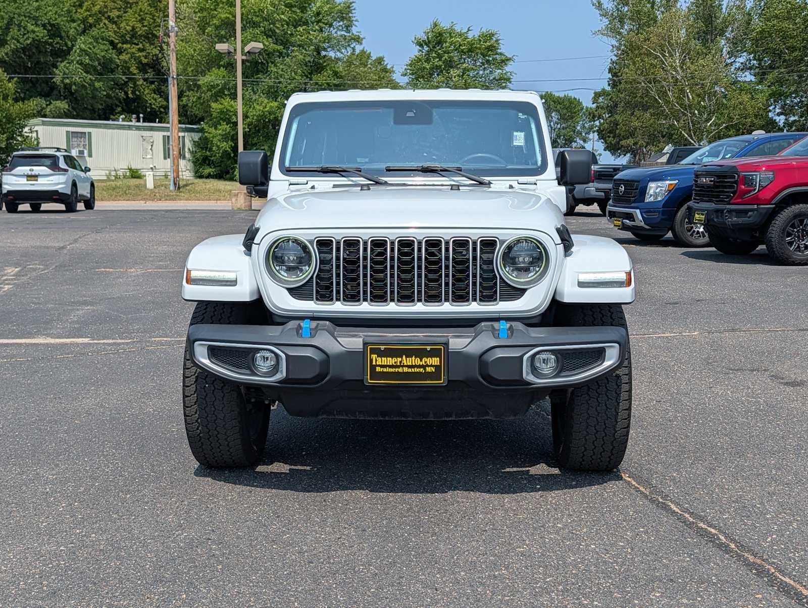 Used 2024 Jeep Wrangler 4xe Sahara 4XE with VIN 1C4RJXP64RW233056 for sale in Brainerd, Minnesota