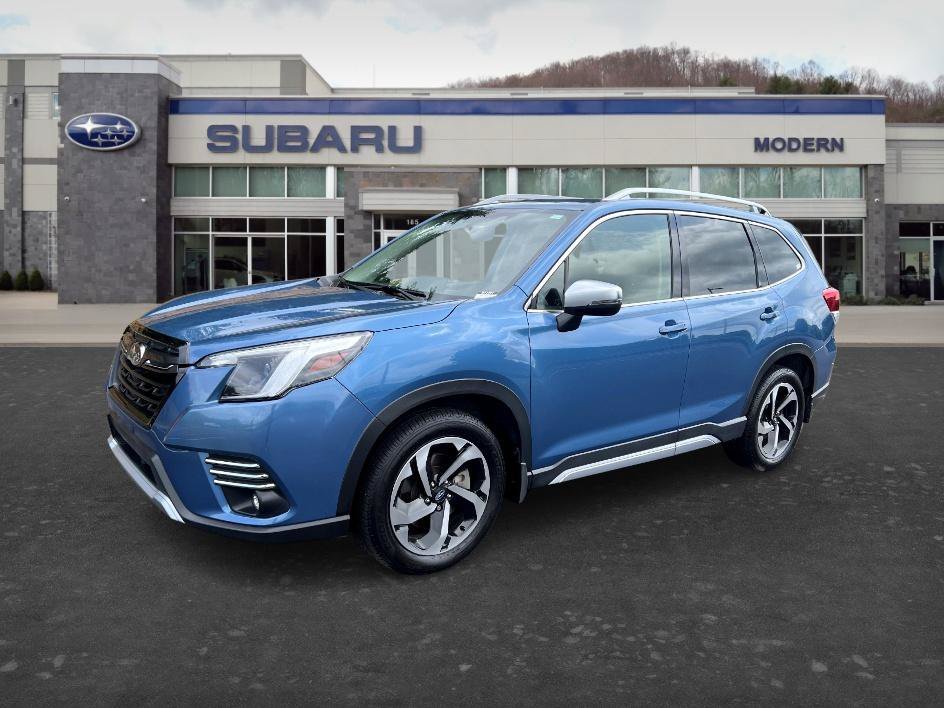 Used 2022 Horizon Blue Pearl Subaru Touring image 1