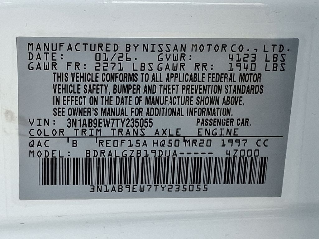 New 2026 White Nissan SL image 19