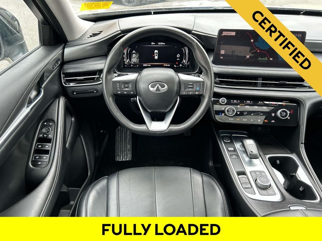 Certified Used 2023 Silver INFINITI LUXE image 9