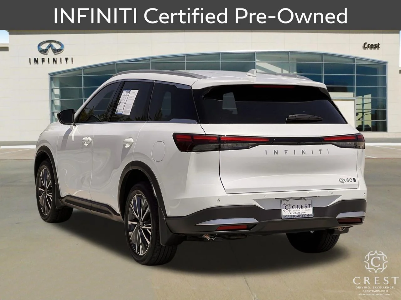 Certified Used 2027 Radiant White INFINITI LUXE image 6