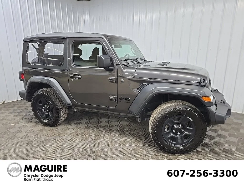 Used 2025 Gray Jeep Sport image 1