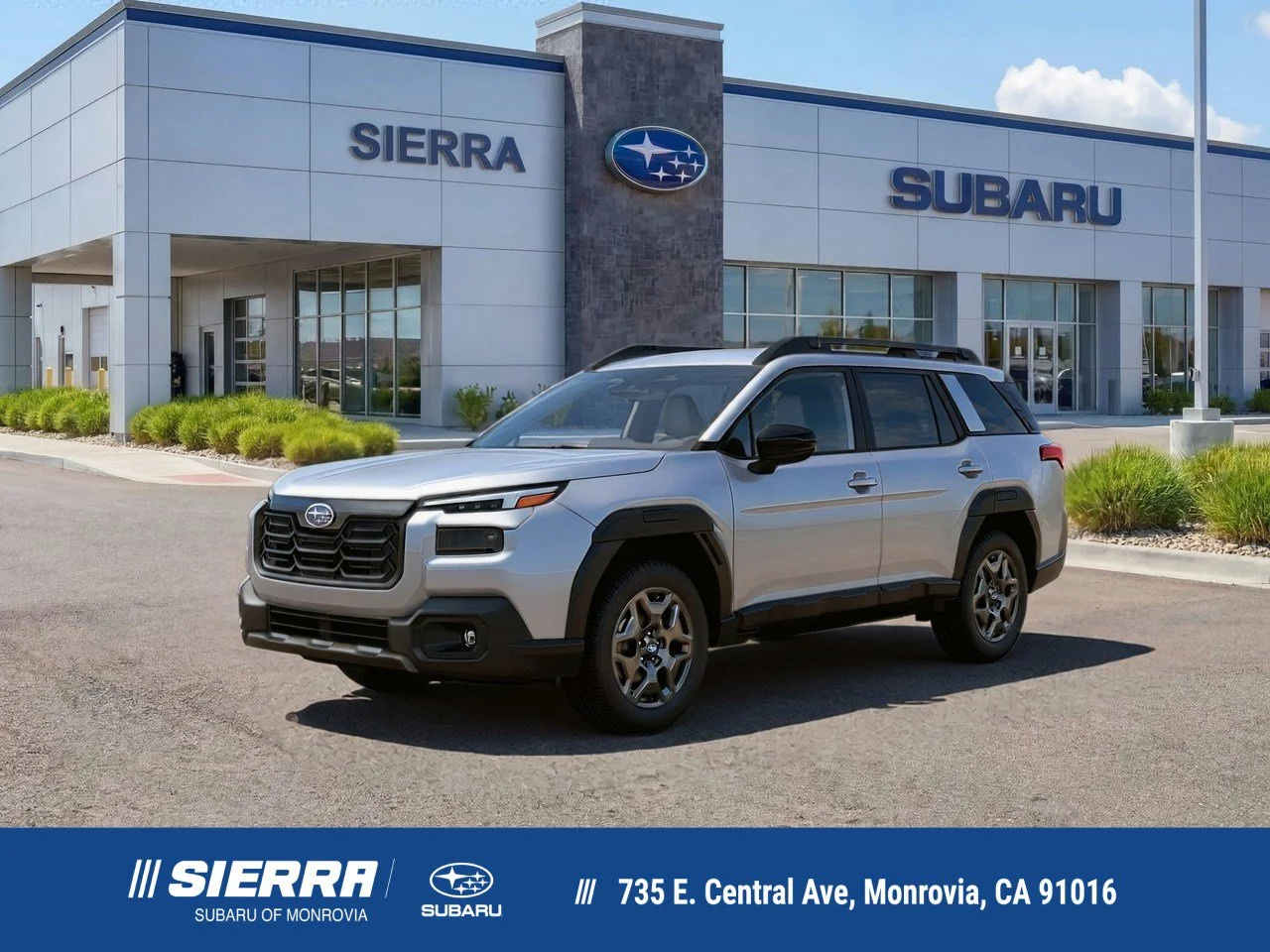 New 2026 Ice Silver Metallic Subaru Premium image 1