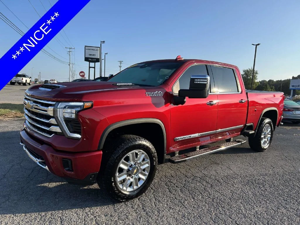 Used 2025 Radiant Red Tintcoat Chevrolet High Country image 8