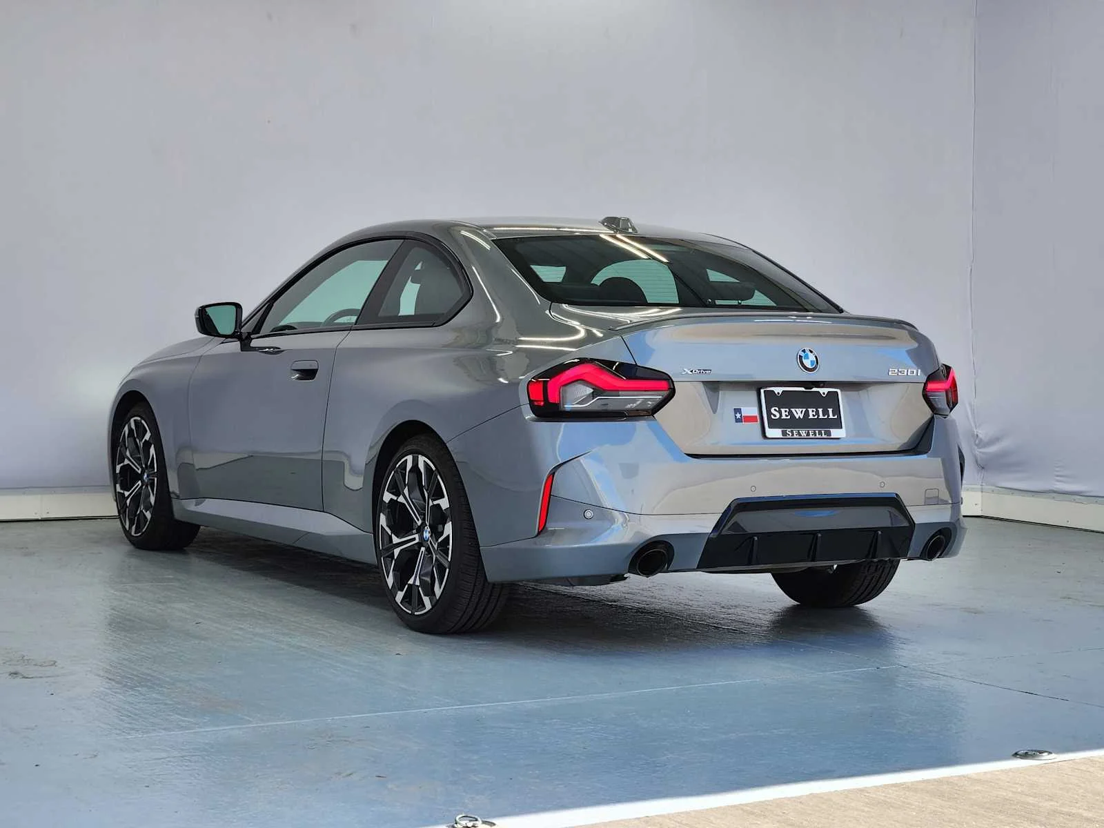 Certified Used 2025 Skyscraper Grey Metallic BMW 230i xDrive image 3