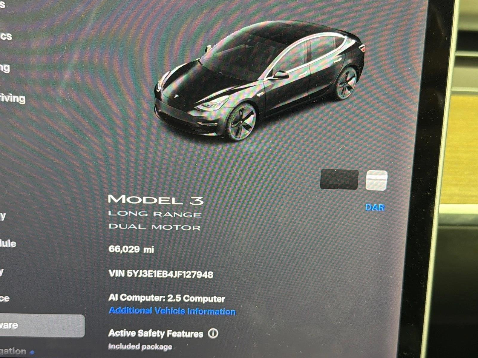 Used 2018 Black Tesla Long Range Battery image 28