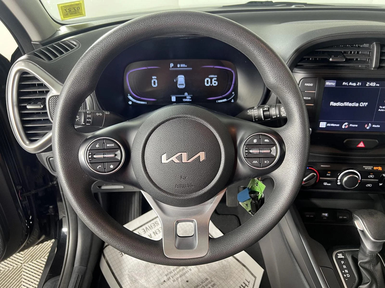 Used 2023 Fusion Black Kia LX image 13