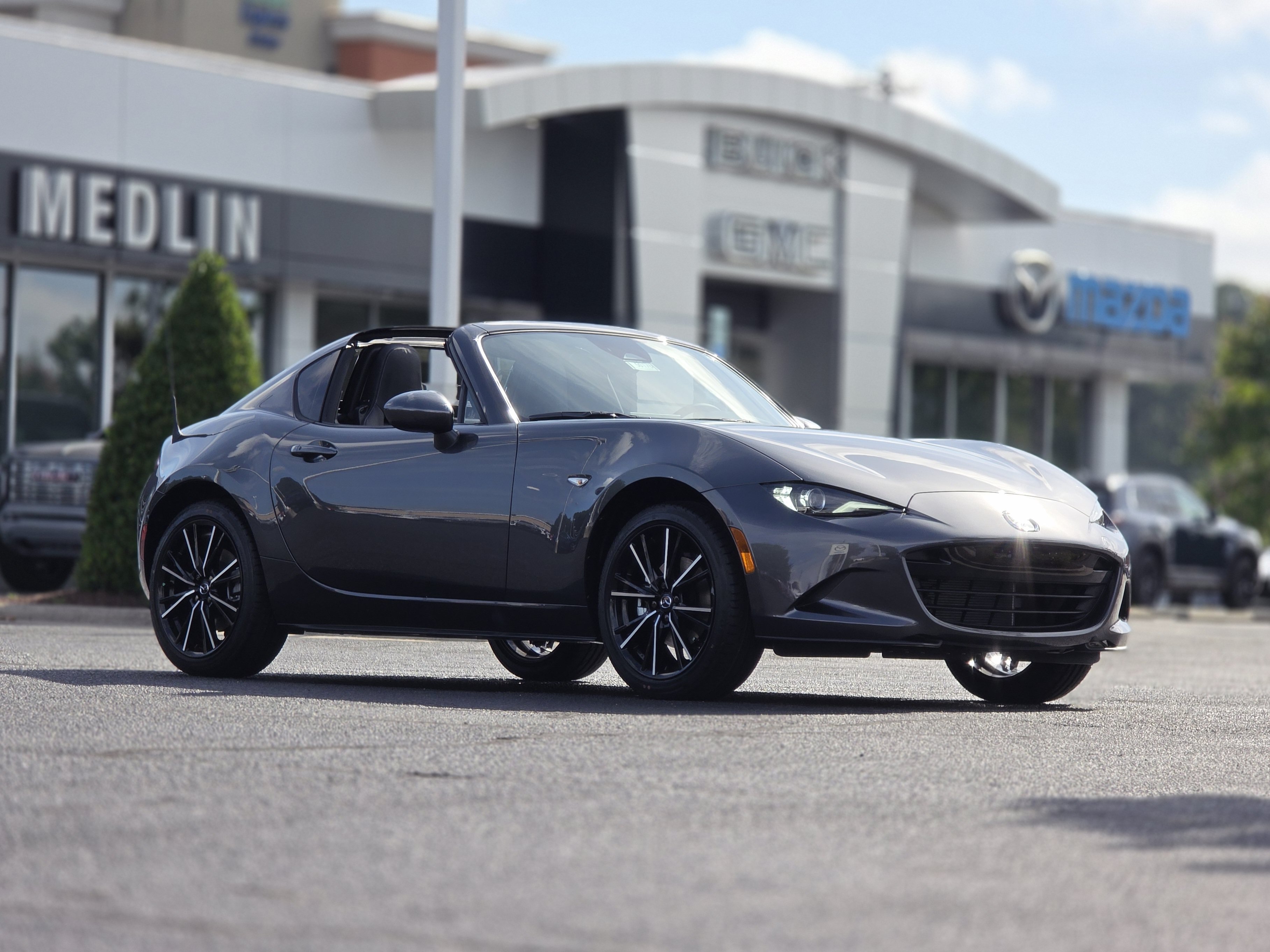 New 2026 Machine Gray Metallic Mazda Grand Touring image 1
