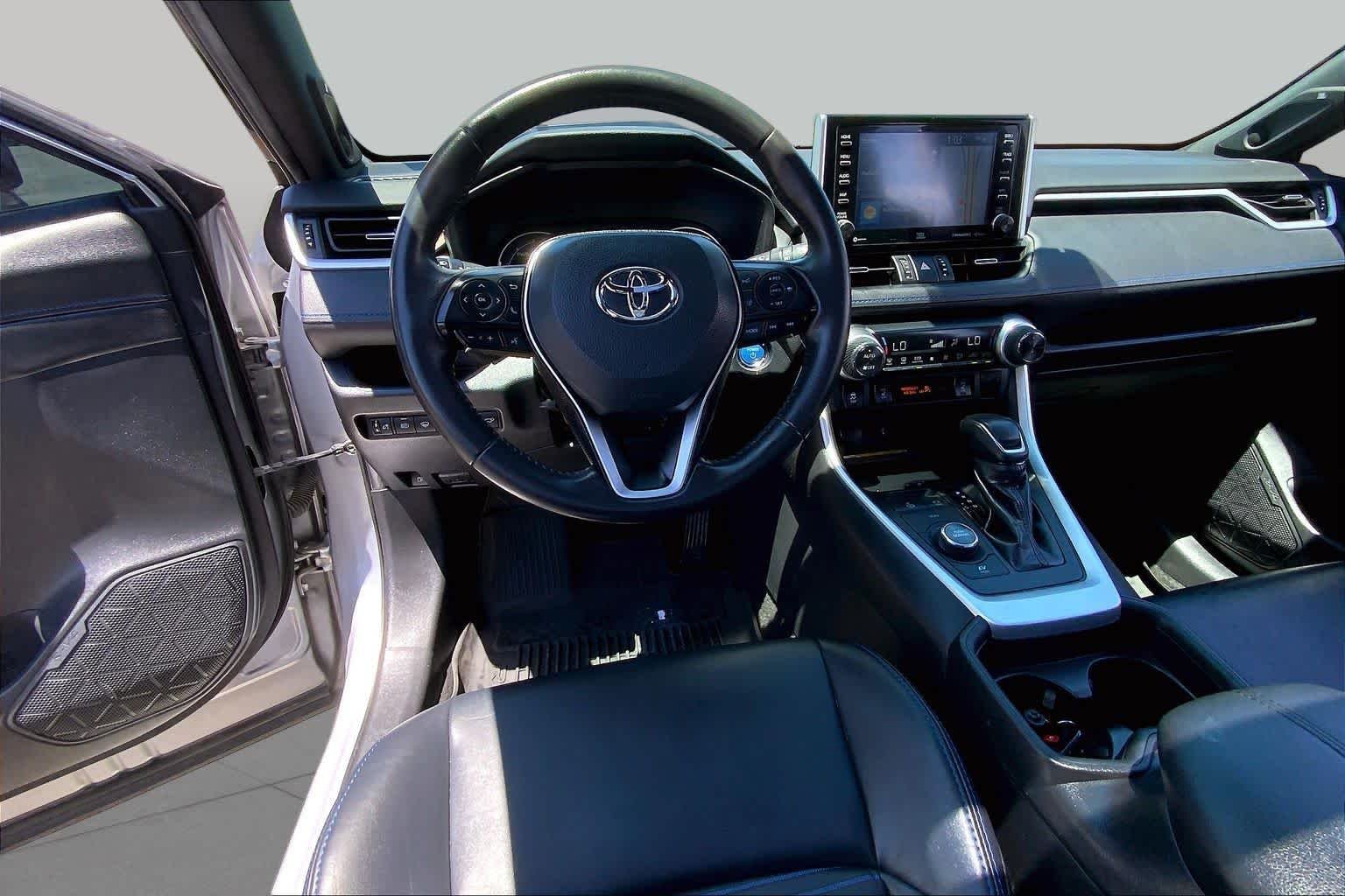 Used 2021 Silver Sky Metallic/Midnight Black Metallic Toyota Hybrid XSE image 6