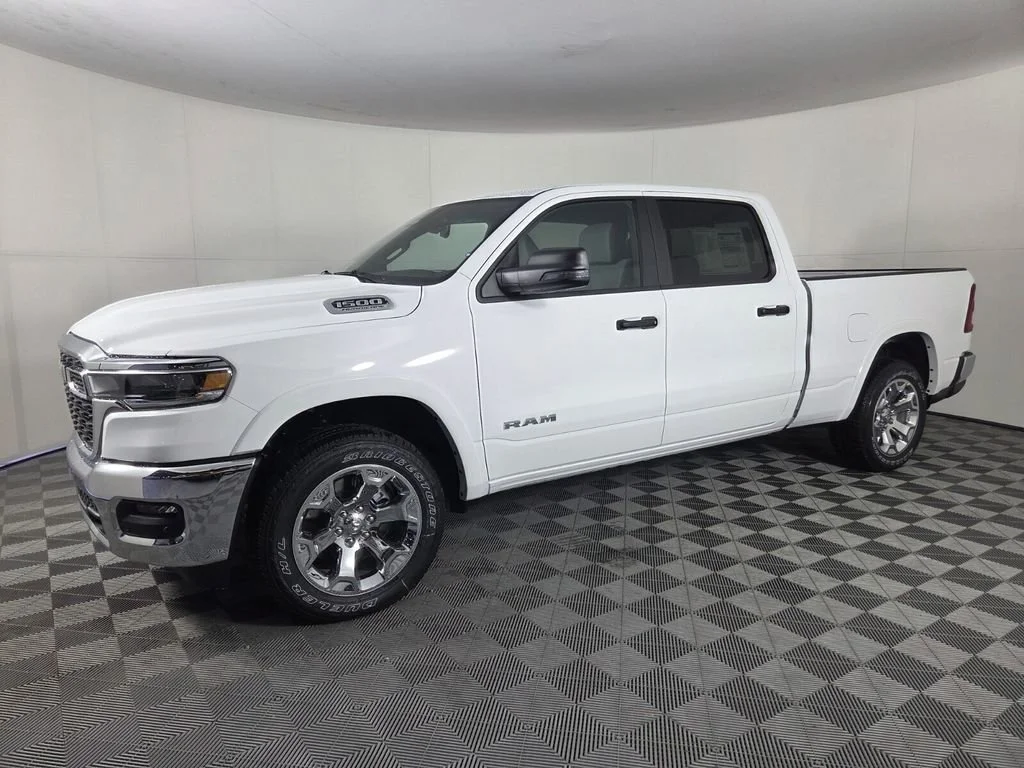 New 2026 Bright White Clear-Coat Exterior Paint RAM Big Horn image 4
