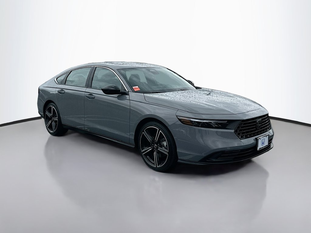 Certified Used 2025 Urban Gray Pearl Honda HYBRID SPORT image 3