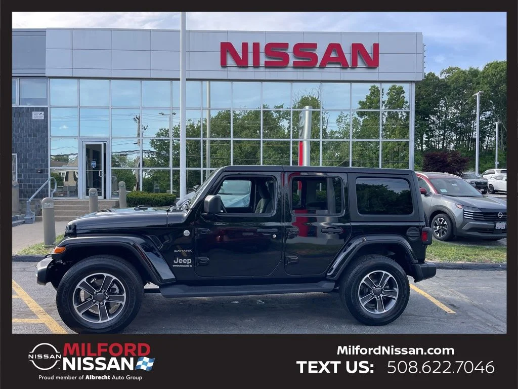 Used 2023 Black Jeep Sahara image 2