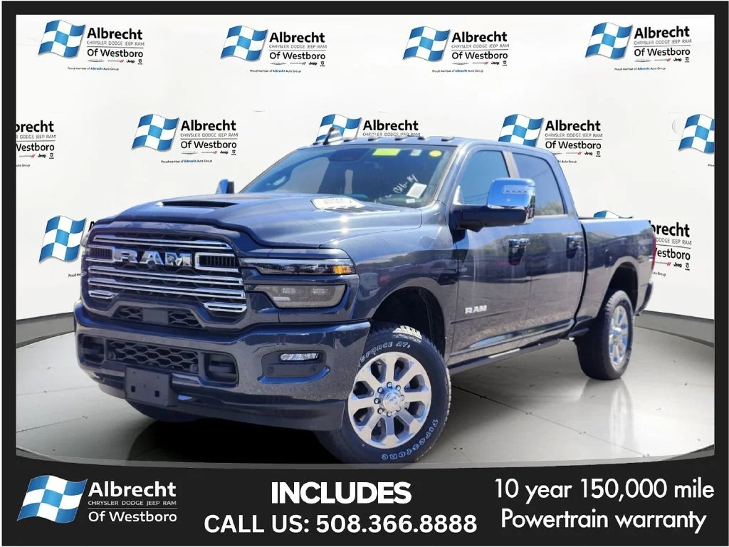 New 2026 Forged Blue Metallic Exterior Paint RAM Laramie image 1