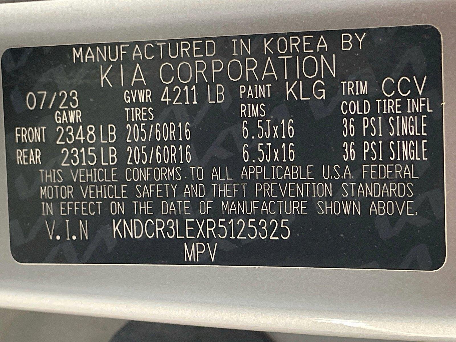 Used 2024 Steel Gray Kia EX image 35