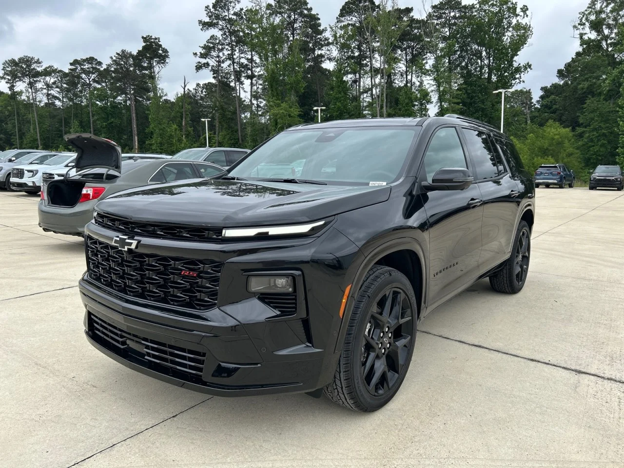 New 2026 Mosaic Black Metallic Chevrolet RS image 1