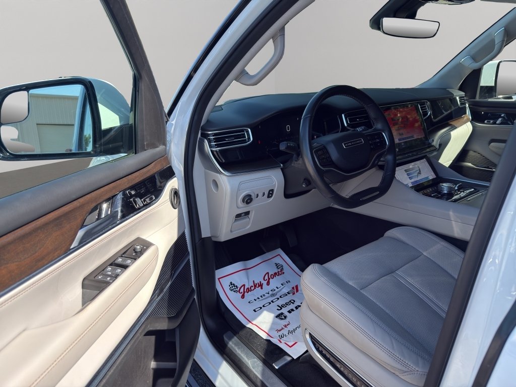 Used 2022 Bright White Clearcoat Jeep Series I image 5