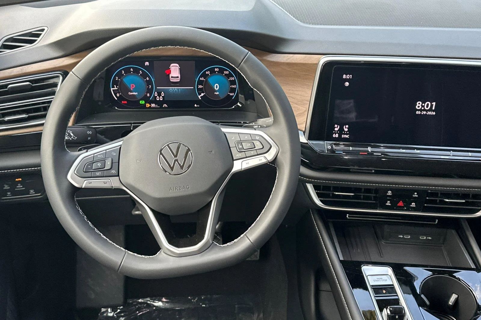 New 2026 Avocado Green Pearl Volkswagen 2.0T SE w/Technology image 14