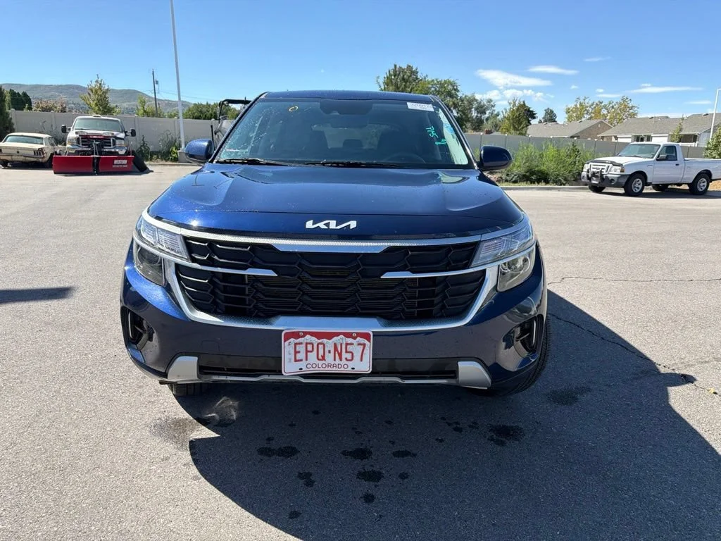 Used 2026 Blue Kia LX image 2