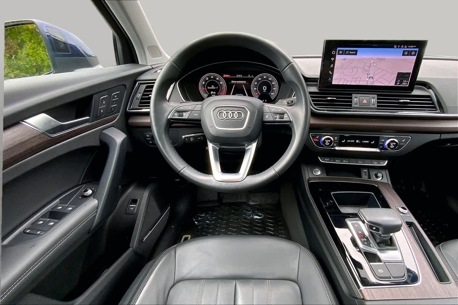Used 2021 WHITE Audi Premium Plus image 5