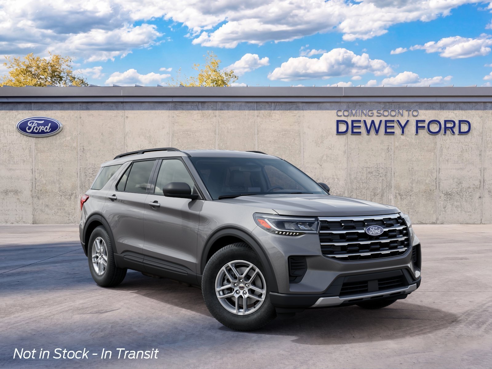 New 2027 Carbonized Gray Metallic Ford Active image 4