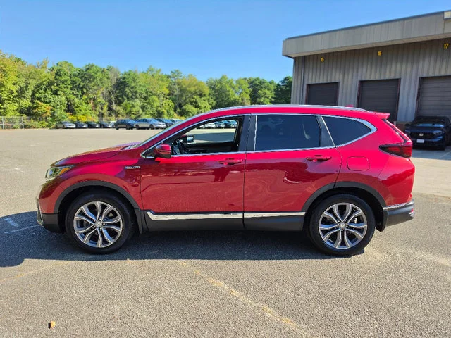 Certified Used 2022 Radiant Red Metallic Honda HYBRID TRG image 3