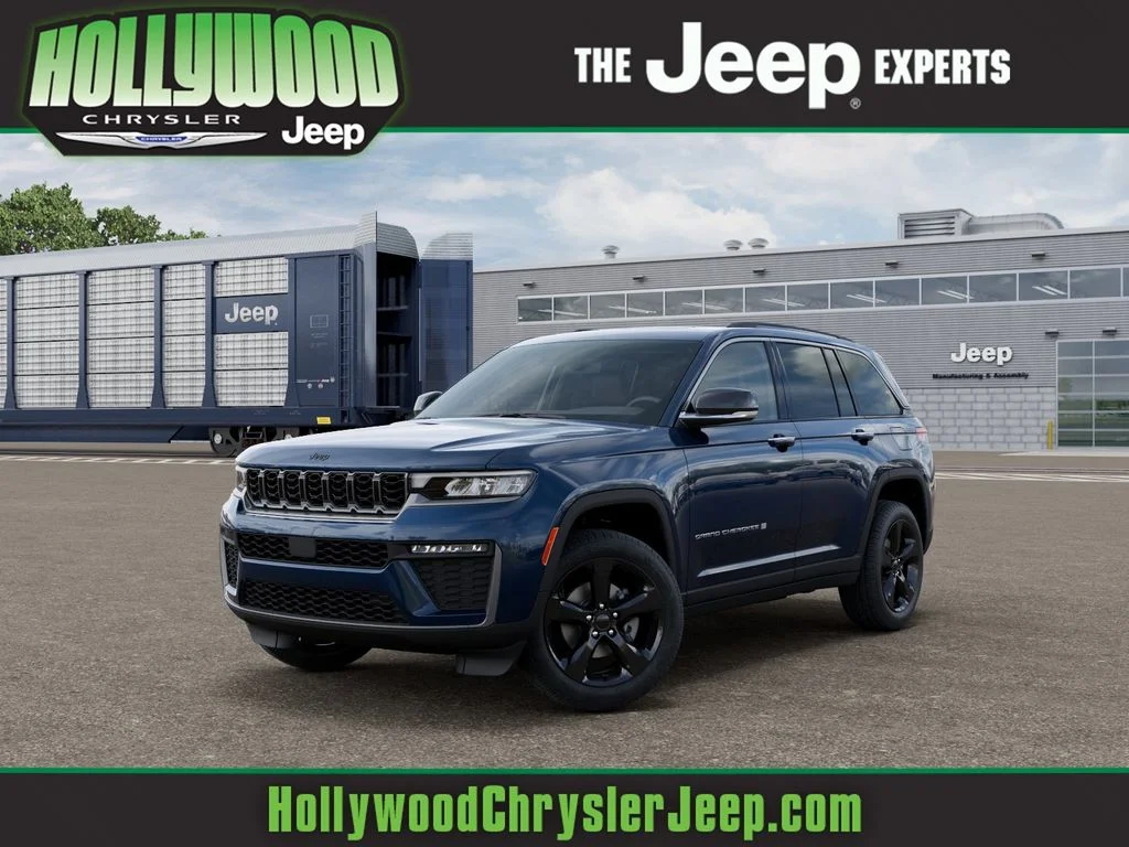 New 2026 Fathom Blue Pearl-Coat Exterior Paint Jeep Limited image 1