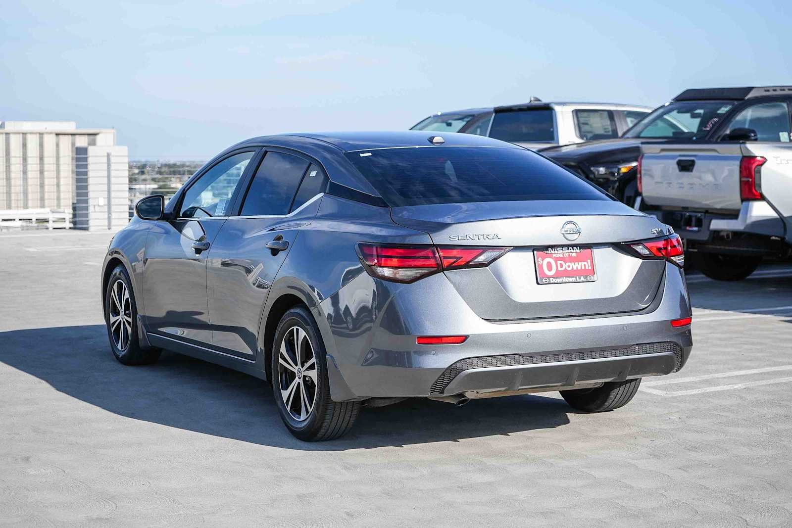 Used 2022 Gun Metallic Nissan SV image 8