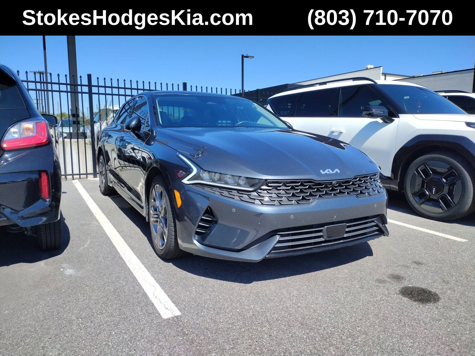 Used 2024 Gray Kia EX image 1