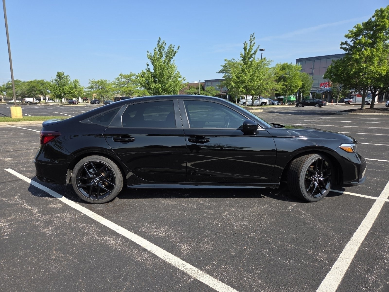 Certified Used 2025 Crystal Black Pearl Honda Sport image 22