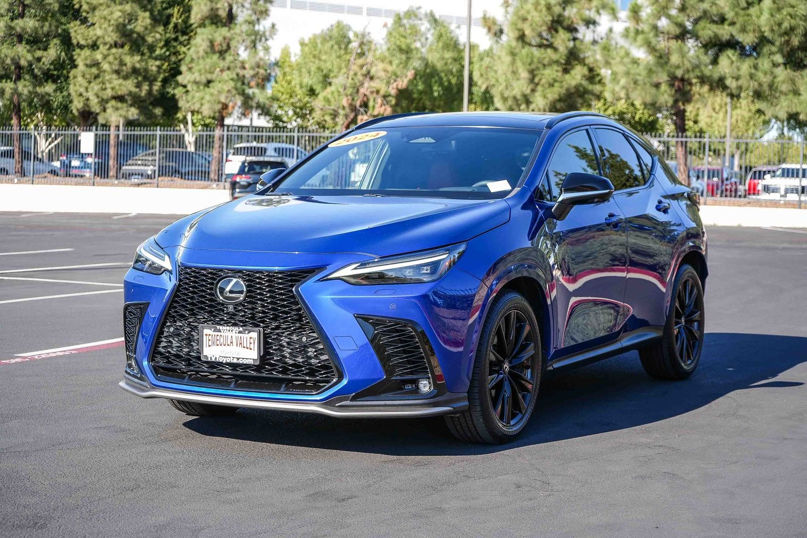 Used 2024 Blue Mica Lexus 350 F SPORT Handling image 3