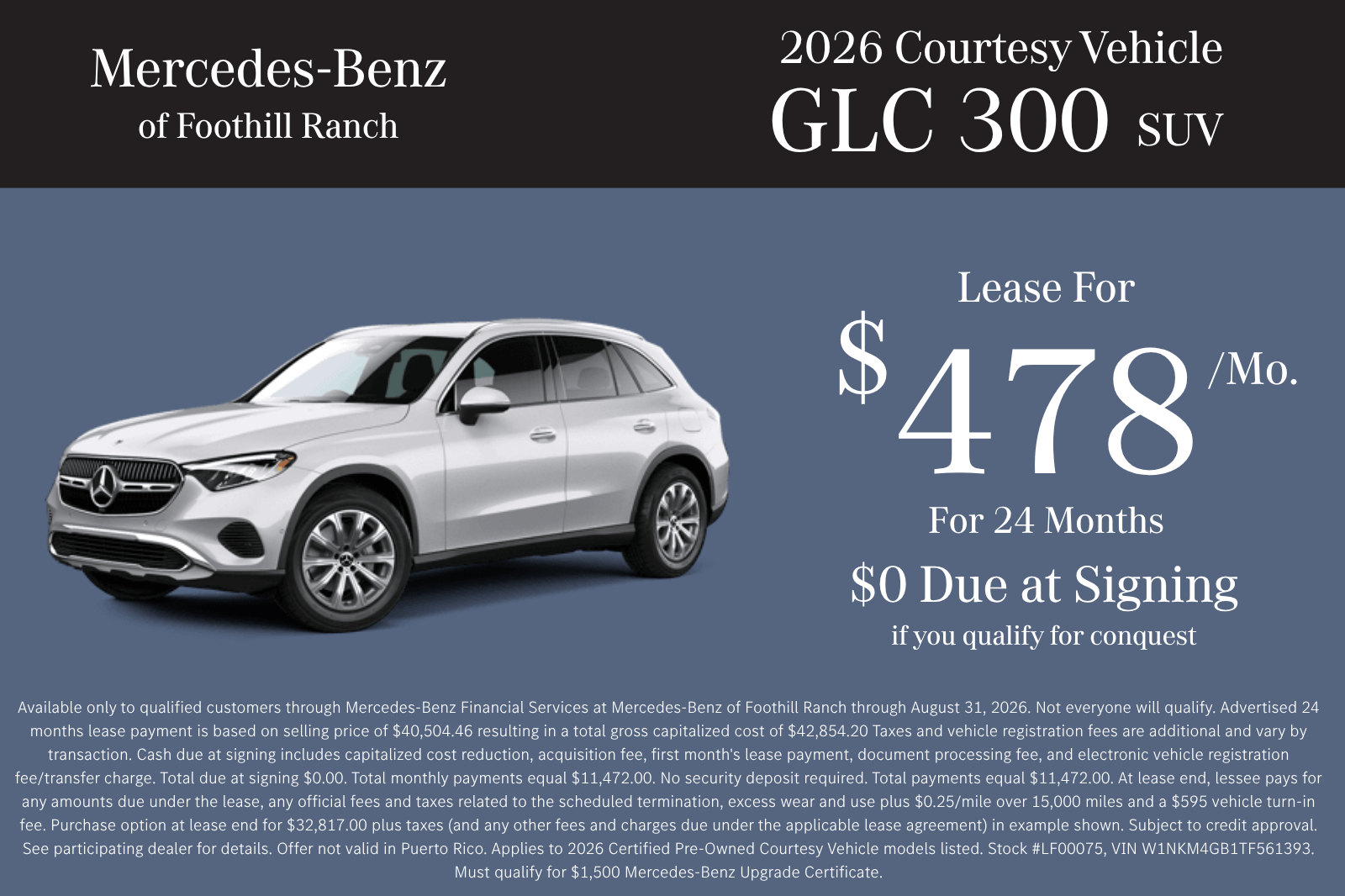 Certified Used 2024 Silver Mercedes-Benz GLC 300 Coupe image 4
