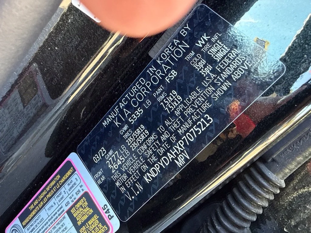 Certified Used 2023 Black Kia X-Line image 12
