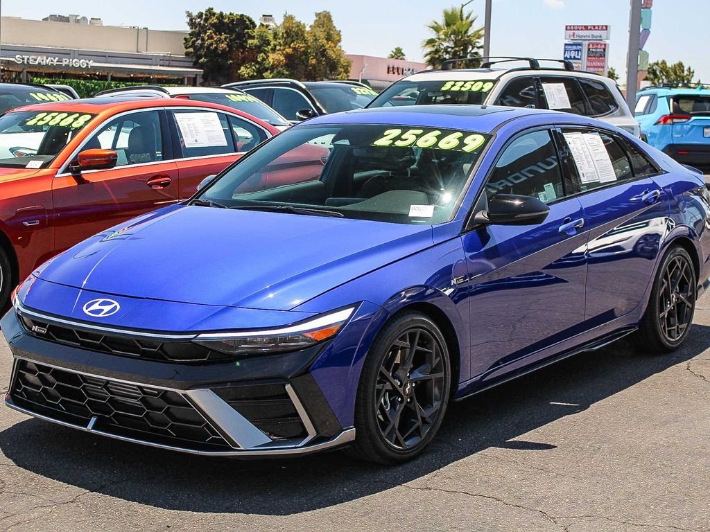Used 2025 Blue Hyundai N Line image 3