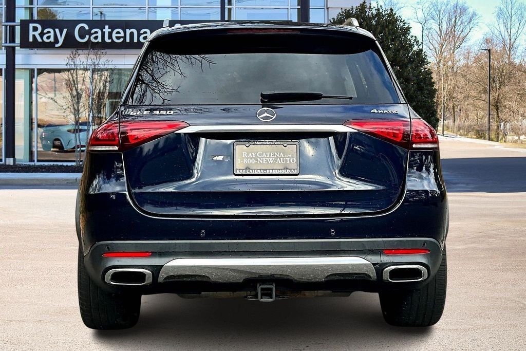 Certified Used 2022 Blue Mercedes-Benz GLE 350 image 4