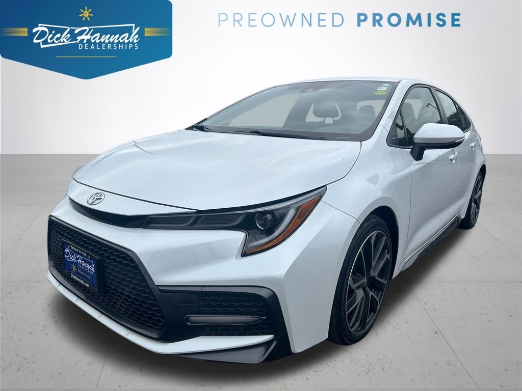 Used 2022 Pearl Toyota SE image 1