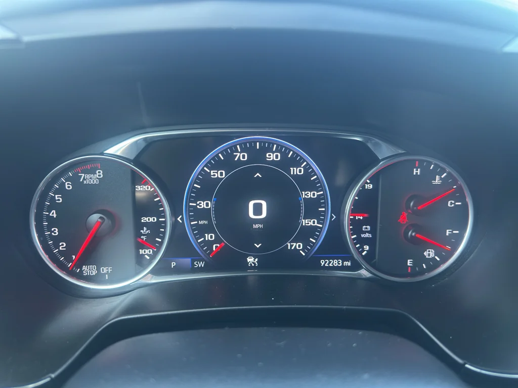 Used 2021 Bright Blue Metallic Chevrolet RS image 13